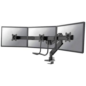 Neomounts NM-D775DX3BLACK Monitor-tafelbeugel 3-voudig 43,2 cm (17) - 61 cm (24) Zwart Zwenkbaar, Roteerbaar, Kantelbaar