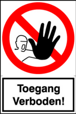 Toegangverboden