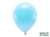 Pastel Ballonnen Lichtblauw Premium Organic (100st) - thumbnail