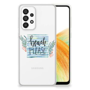 Samsung Galaxy A33 5G Telefoonhoesje met Naam Boho Beach