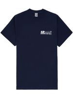 Sporty & Rich t-shirt SR Running Club en coton - Bleu - thumbnail