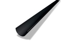 PREFA Mastgoot aluminium 3 meter - zwart