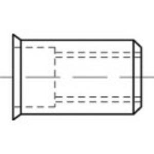 TOOLCRAFT TO-5444208 Popmoer M8 Staal 100 stuk(s)