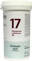 Manganum sulfuricum 17 D6 Schussler - thumbnail