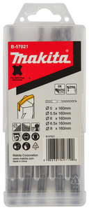 Makita Accessoires B2S: Betonborenset 5-delig - B-57021 B-57021