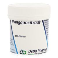 DeBa Pharma Mangaancitraat 60 Tabletten