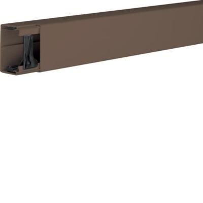 Hager LF4006008014 Kabelgoot Kabelkanaal elektrische installaties (l x b x h) 2000 x 57 x 40 mm Bruin 1 stuk(s)