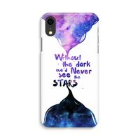 Stars quote: iPhone XR Volledig Geprint Hoesje