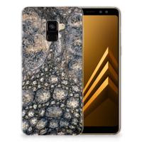 Samsung Galaxy A8 Plus (2018) TPU Hoesje Krokodillenprint