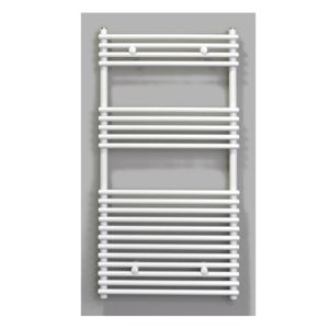 Radiator Sanicare Tube-On-Tube 880 Watt Inclusief Ophanging 60x120 cm Mat Zwart