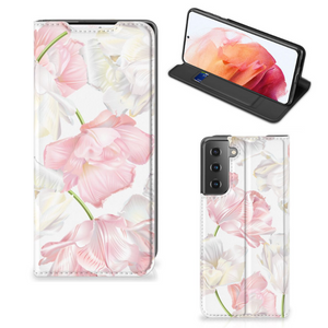 Samsung Galaxy S21 Smart Cover Lovely Flowers