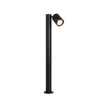 QAZQA - Design Staande buitenlamp zwart 80 cm AR70 verstelbaar IP44 - Solo | Buitenverlichting - Staal Langwerpig - GU10 Geschikt voor LED - Max. 1 x 35 Watt