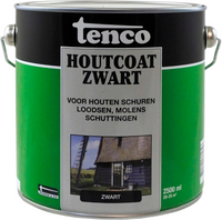 Tenco Houtcoat Zwart