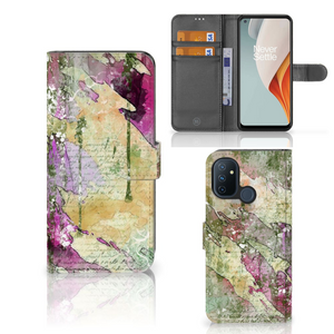 Hoesje OnePlus Nord N100 Letter Painting