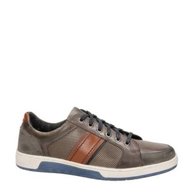 Piure Eddy leren sneakers grijs Piure Eddy leren sneakers grijs