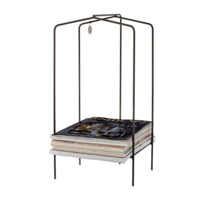 Tijdschriftenhouder Mika zw 50cm