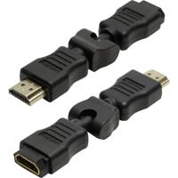 LogiLink AH0012 HDMI Adapter [1x HDMI-stekker - 1x HDMI-bus] Zwart - thumbnail