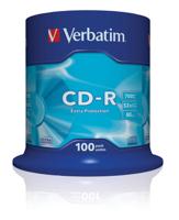 Verbatim 43411 CD-R 80 disc 700 MB 100 stuk(s) Spindel