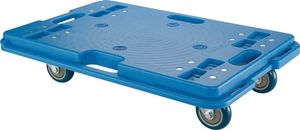 BS Rollen Transportroller | wiel d. 75 mm 150 kg | L600 mm B400 mm | thermoplastisch | 1 stuk - A.-Roller.950 A.-Roller.950