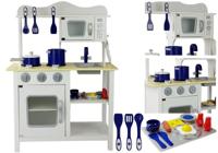 Viking Choice  Kinderkeuken met keukengerei en accessoires -  60,5 x 30,5 x 85 cm