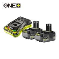 Ryobi RC18150-250X | ONE+ 18V 2x5.0Ah Lithium+ accu en lader - 5133005575