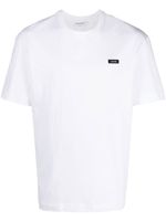 Calvin Klein t-shirt en coton à patch logo - Blanc - thumbnail