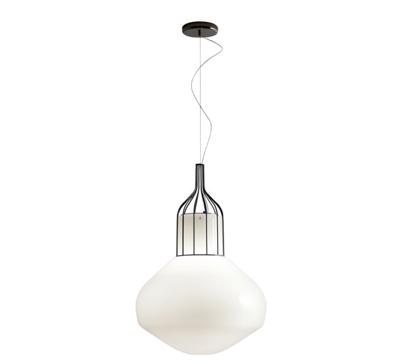 Fabbian - AÃ©rostat F27 43cm hanglamp Zwart