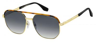 Marc Jacobs zonnebril 469/S heren cat.3 piloot staal goud/grijs Marc Jacobs zonnebril 469/S heren cat.3 piloot staal goud/grijs