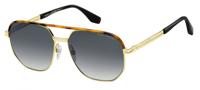 Marc Jacobs zonnebril 469/S heren cat.3 piloot staal goud/grijs
