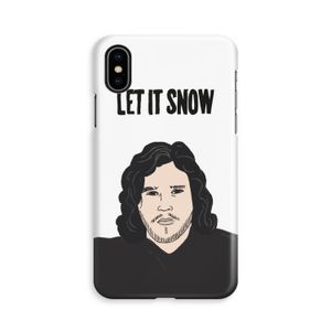 Let It Snow: iPhone Xs Volledig Geprint Hoesje