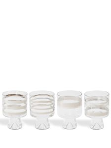 Tom Dixon lot de verres Low Ball - Blanc