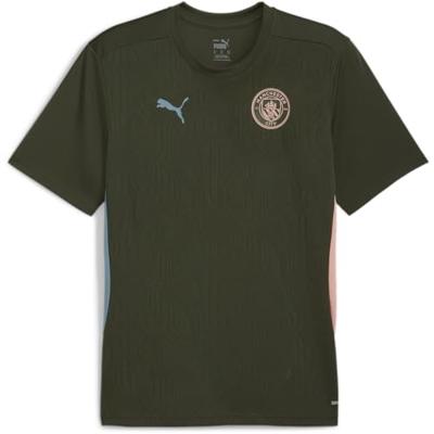 PUMA Manchester City trainingsshirt voor heren M Myrtle Bold Blue Green
