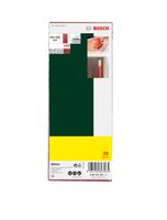 Bosch Accessories 2607017107 Oscillerend schuurpapier Geperforeerd Korrelgrootte (num) 180 (l x b) 230 mm x 93 mm 25 stuk(s) - thumbnail