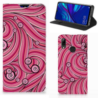 Huawei P Smart (2019) Bookcase Swirl Pink - thumbnail