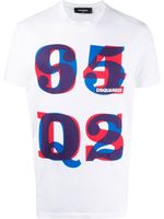 DSQUARED2 t-shirt à imprimé graphique - Blanc