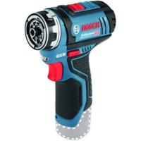 Bosch GSR 12V-15 FC Professional Zonder sleutel 600 g Zwart, Blauw