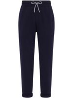 Brunello Cucinelli pantalon de jogging à coupe slim - Bleu