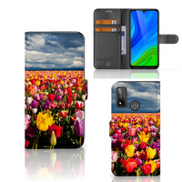 Huawei P Smart 2020 Hoesje Tulpen