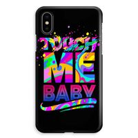 Touch Me: iPhone XS Max Volledig Geprint Hoesje - thumbnail