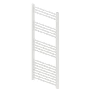 Designradiator BWS Vertico Multirail 120x40 cm Wit Zij-Onderaansluiting