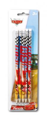 Disney potloden Cars hout rood 5 stuks Disney potloden Cars hout rood 5 stuks