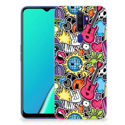 OPPO A5 2020 Silicone Back Cover Punk Rock OPPO A5 2020 Silicone Back Cover Punk Rock