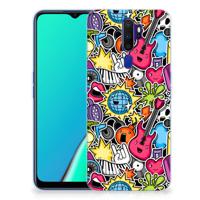 OPPO A5 2020 Silicone Back Cover Punk Rock