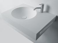 Muur gemonteerde wastafel BWH design Solidnext