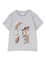 BOSS Kidswear t-shirt à logo imprimé - Gris - thumbnail