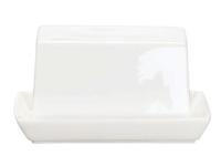 ASA Á Botervloot, keramiek, wit glanzend, 11 x 8,8 x 10 cm