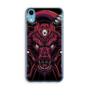 Hell Hound and Serpents: iPhone XR Transparant Hoesje