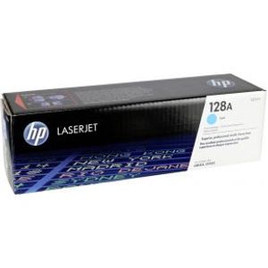 HP 128A originele cyaan LaserJet tonercartridge