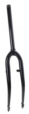 Hulzebos voorvork vast 28 inch hybride 1 1/8 inch zwart Hulzebos voorvork vast 28 inch hybride 1 1/8 inch zwart