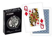 Dal Negro speelkaarten Black Jack 6,5 x 9,1 cm karton wit/blauw